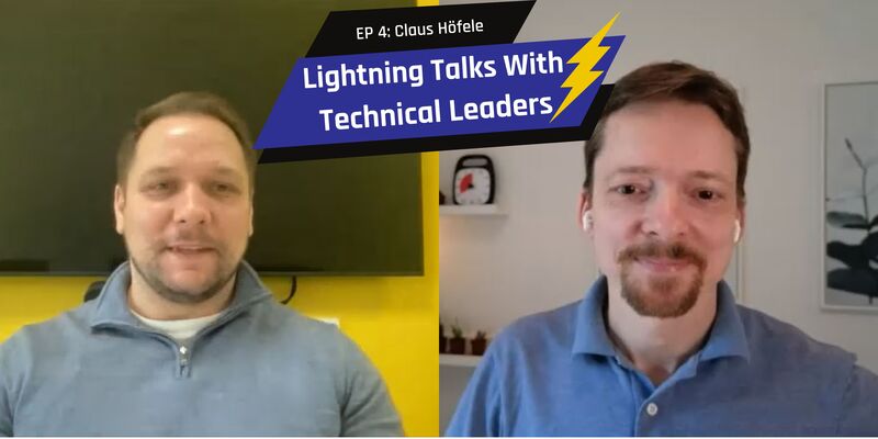 S1 Ep4 Lightning Talks with Tech Leaders - Claus Hoefele